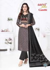 Gamthi Vol 11 By Aarvi Kurti With Pant And Dupatta Wholesale Suppliers In India
